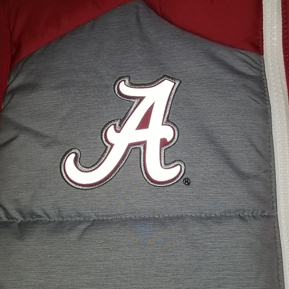 Alabama Crimson Tide Nike Puffer Vest - Picture 3 of 7